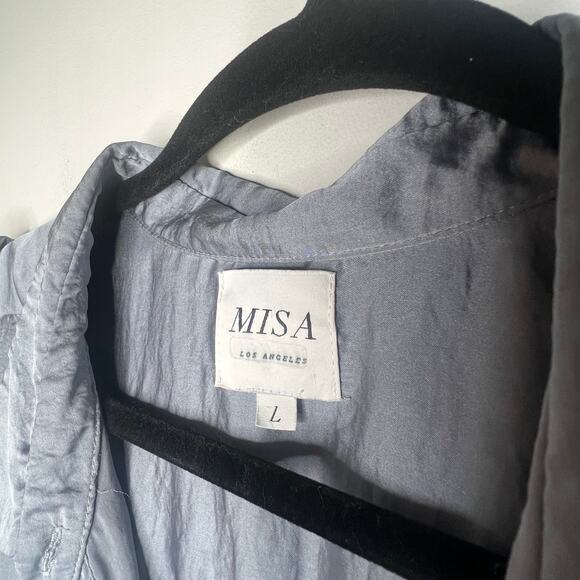 Misa Silsa Ruffle Mini Dress Size Large - Picture 7 of 8